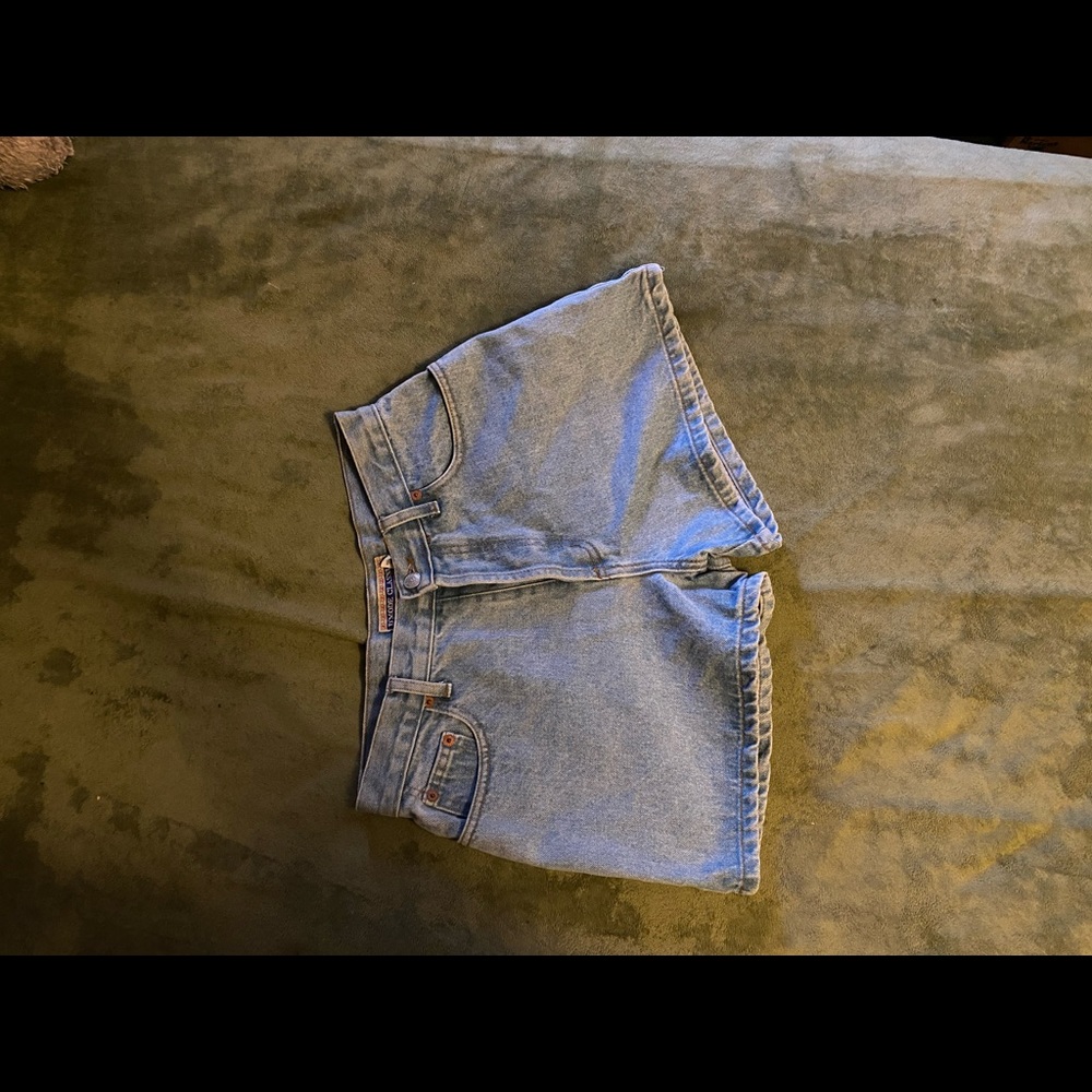 Vintage high waisted denim shorts